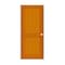 Codel Doors 24" x 80" x 1-3/8" Fir 2-Panel Interior Shaker 7-1/4" RH Prehung Door with Satin Nickel Hinges 2068fir8402RH15714 - alternate 1